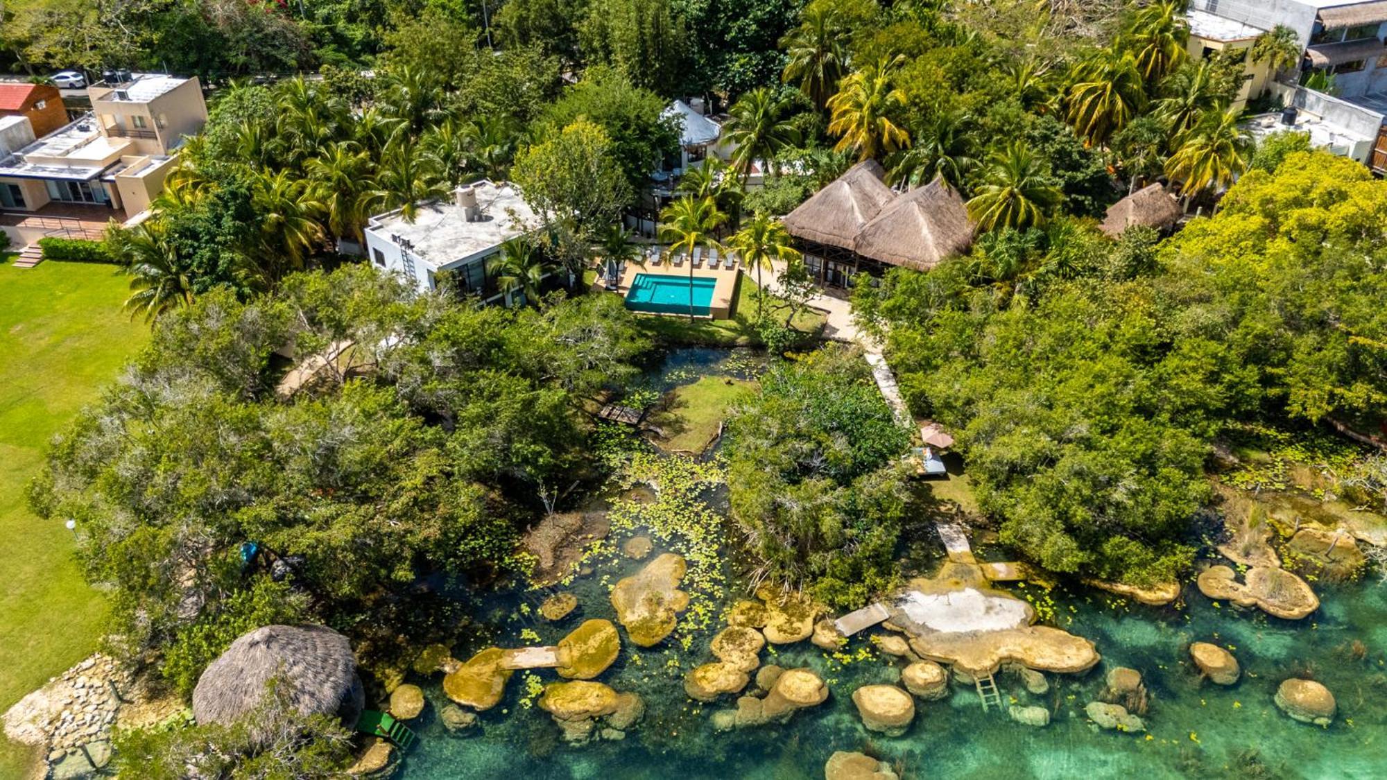Azulea Bacalar Hotel & Spa - Lagoon Front (Adults Only) Eksteriør bilde